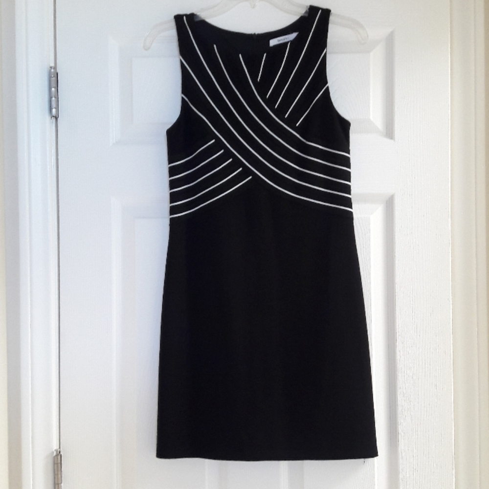 Bailey 44 Black & White Sleeveless Dress